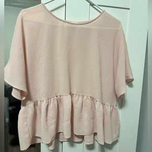 Wilfred blush top